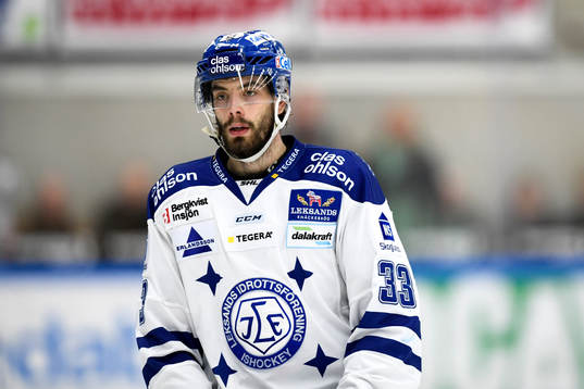 Leksands Markus Lauridsen deppar
