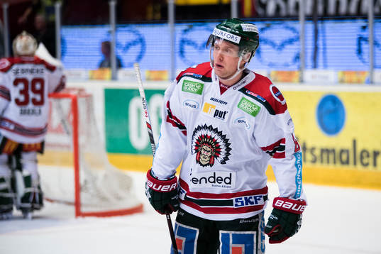 Frölundas John Nyberg deppar