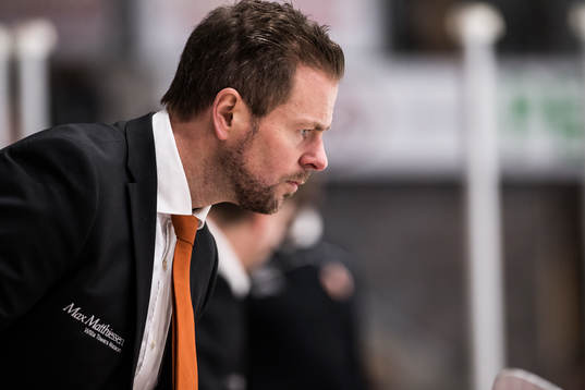 Karlskronas assisterande tränare Mikael Aaro