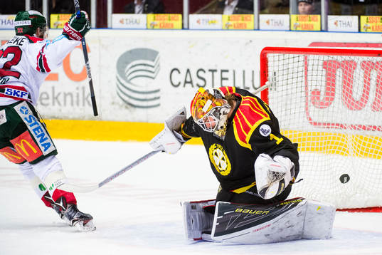 Frölundas Robin Figren med avgörande 2-3 bakom Brynäs