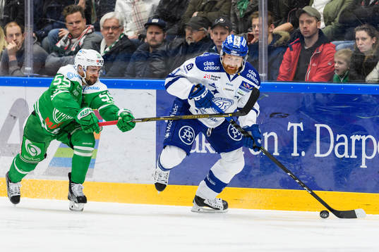 Rögles Felix Schütz och Leksands Mattias Ritola