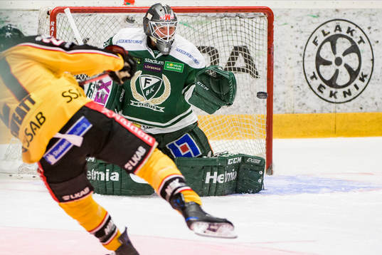 Färjestads målvakt Stefan Steen