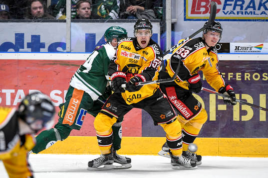 Luleås Karl Fabricius och Christopher Mastomäki