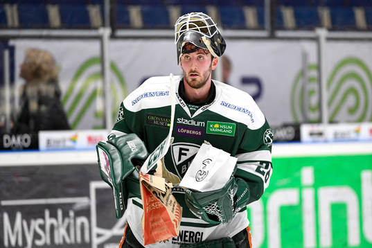 Färjestads målvakt Stefan Steen