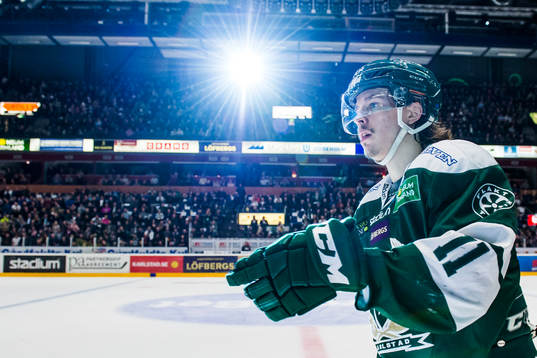 Färjestads Joakim Nygård jublar