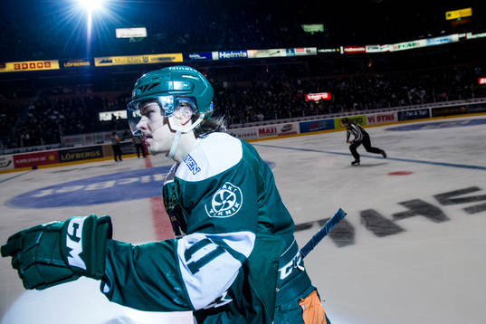 Färjestads Joakim Nygård jublar