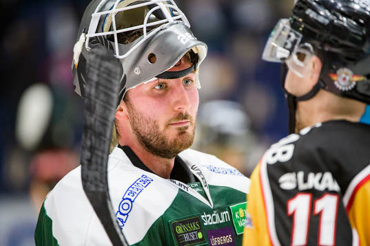 Färjestads målvakt Stefan Steen