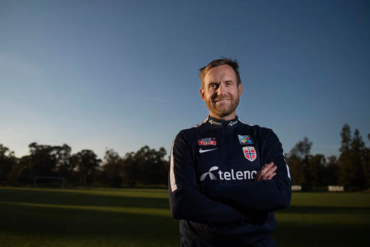Norges förbundskapten Martin Sjögren