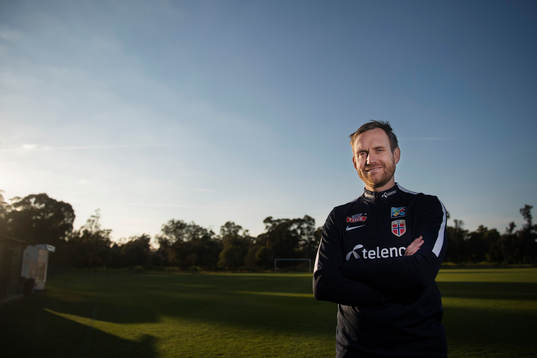 Norges förbundskapten Martin Sjögren