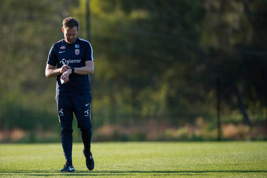 Norges förbundskapten Martin Sjögren