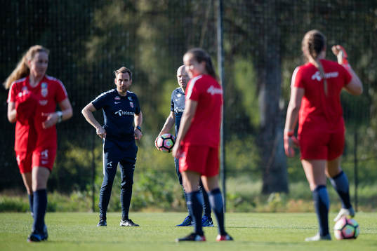 Norges förbundskapten Martin Sjögren