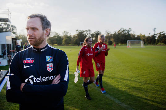 Norges förbundskapten Martin Sjögren