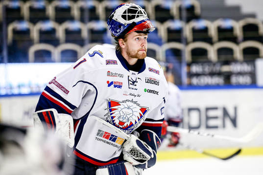 Linköpings målvakt Marcus Högberg