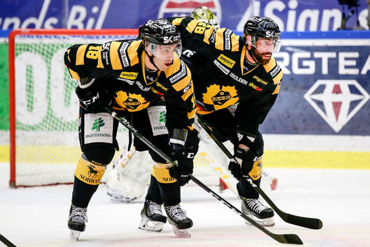 Skellefteås Pontus Petterström och Johan Alm