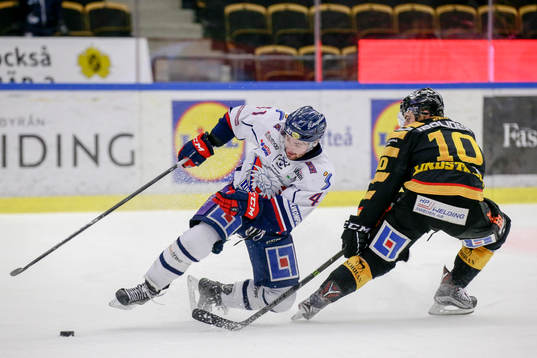 Linköpings Broc Little och Skellefteås Joakim Lindström
