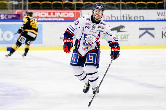 Linköpings Andrew Gordon tappade skenan