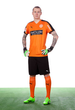 Värnamos målvakt Tobias Andersson