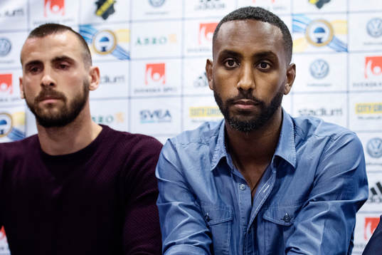 s nya spelare Sulejman Krpic och Henok Goitom