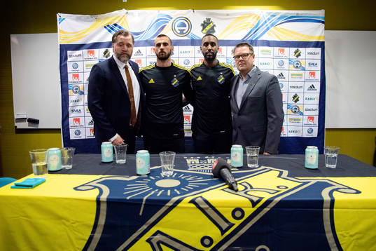s nya spelare Sulejman Krpic och Henok Goitom