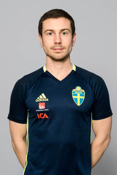 Erik Lundstedt i F16/01-landslaget