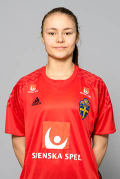 Ella Wilson, målvakt  i F16/01-landslaget