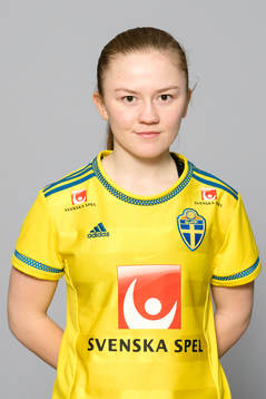 Ebba Sjögren i F16/01-landslaget