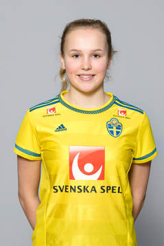 Lisa Flisell i F16/01-landslaget