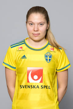 Johanna Olsson i F16/01-landslaget