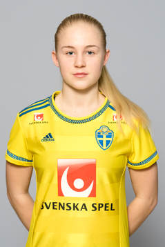 Frida Kokk i F16/01-landslaget