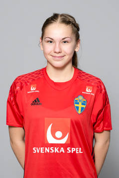 Sara Wexén, målvakt i F16/01-landslaget