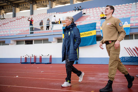 Sveriges förbundskapten Pia Sundhage