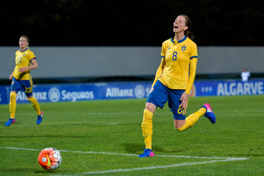 Sveriges Lotta Schelin  deppar