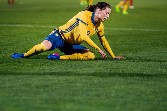 Sveriges Lotta Schelin  deppar
