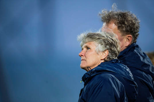 Sveriges förbundskapten Pia Sundhage