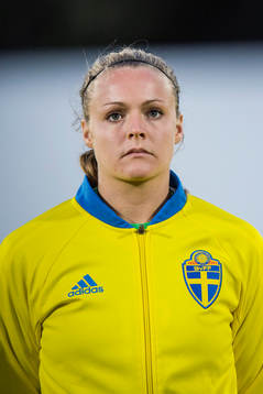 Sveriges målvakt Hilda Carlén