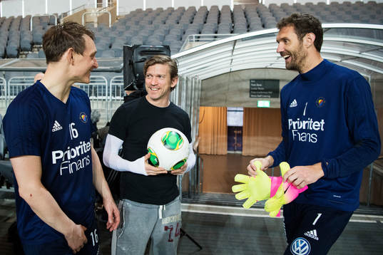Kim Källström, Jesper Blomqvist och Andreas Isaksson