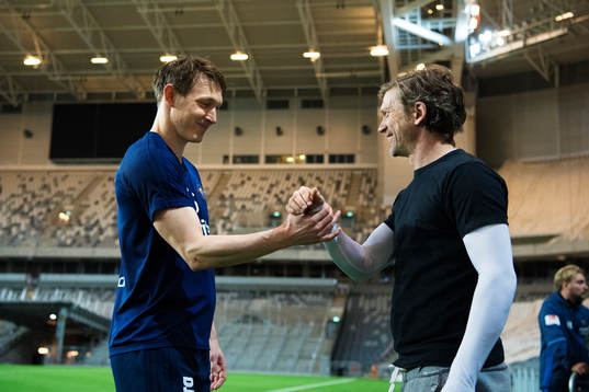 Kim Källström och Jesper Blomqvist