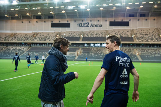 Jesper Blomqvist och Kim Källström