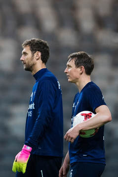 Andreas Isaksson och Kim Källström
