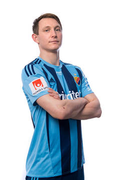 Djurgårdens fotbollspelare Kim Källström