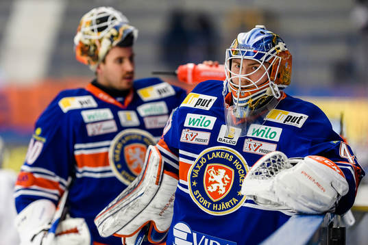 Växjös målvakt Viktor Andrén
