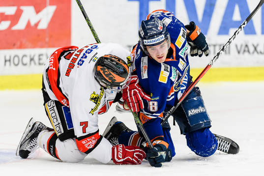 Örebros Alexander Hellström och Växjös Dennis Everberg
