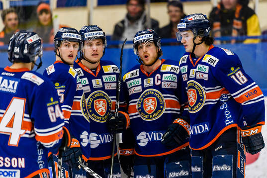 Växjös Philip Holm, Pontus Netterberg, Erik Josefsson och