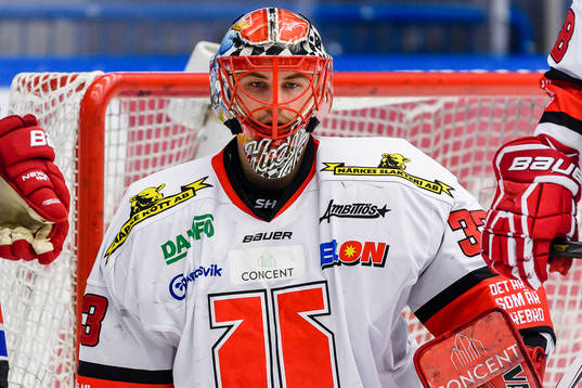 Örebros målvakt Julius Hudacek