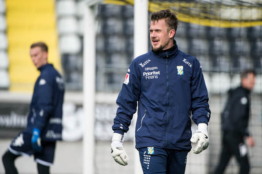 Målvakt Erik Dahlin