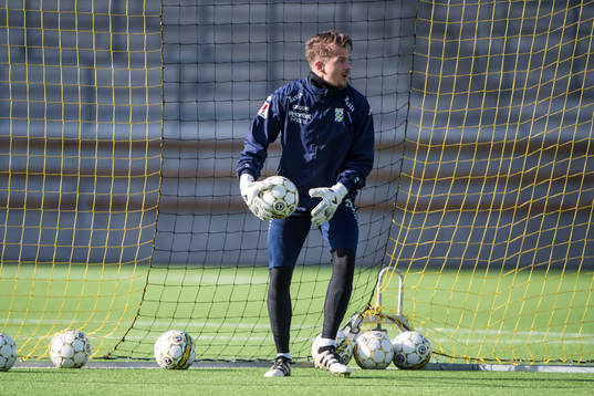 Målvakt Erik Dahlin