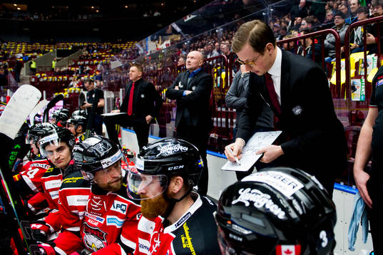 Malmö Redhawks assisterande tränare Martin Filander