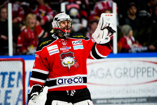 Malmö Redhawks målvakt Cristopher Nihlstorp