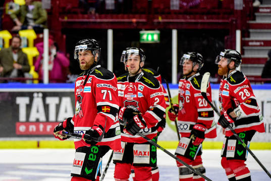 Malmö Redhawks spelarna deppar