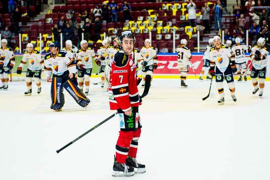 Malmö Redhawks Nils Andersson deppar